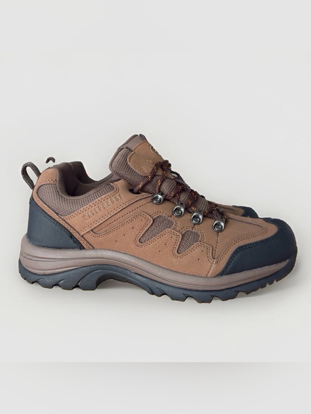 NEW Waterproof Brown Trail Hiking Shoes for Men